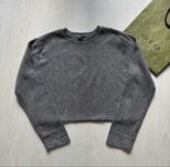 Sweter Zara szary melanż S klasyczny śliczny Pinterest