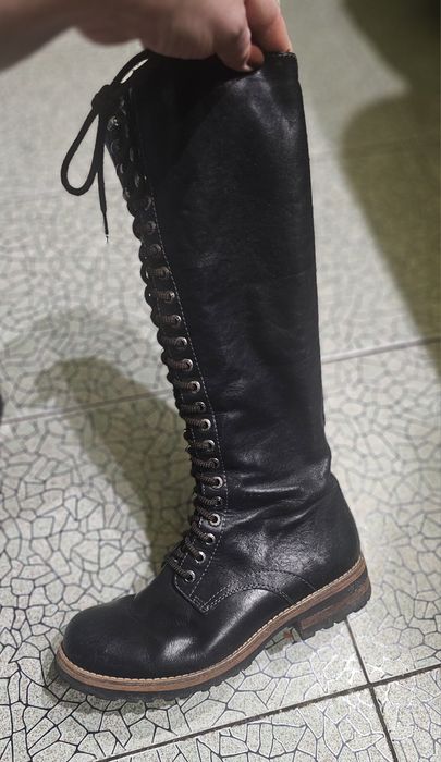 Высокие,  кожаные ботинки" VAGABOND "/Испания/40р.