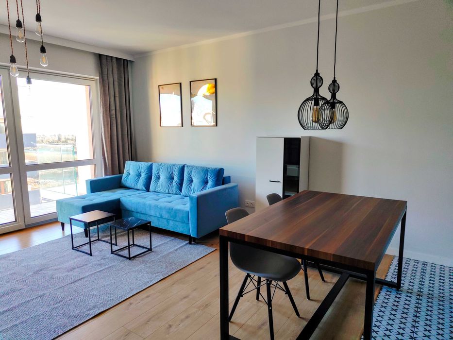 Mieszkanie 51m  2pokoje aneks łazienka balkon, teren zamknięty parking