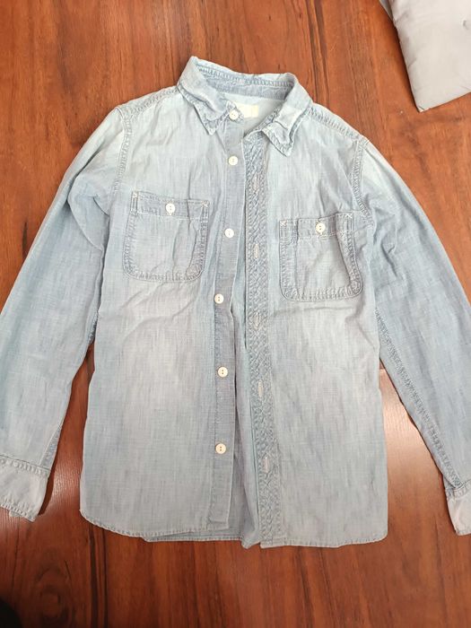 Cienka bluza "jeansowa" ok. 146/152