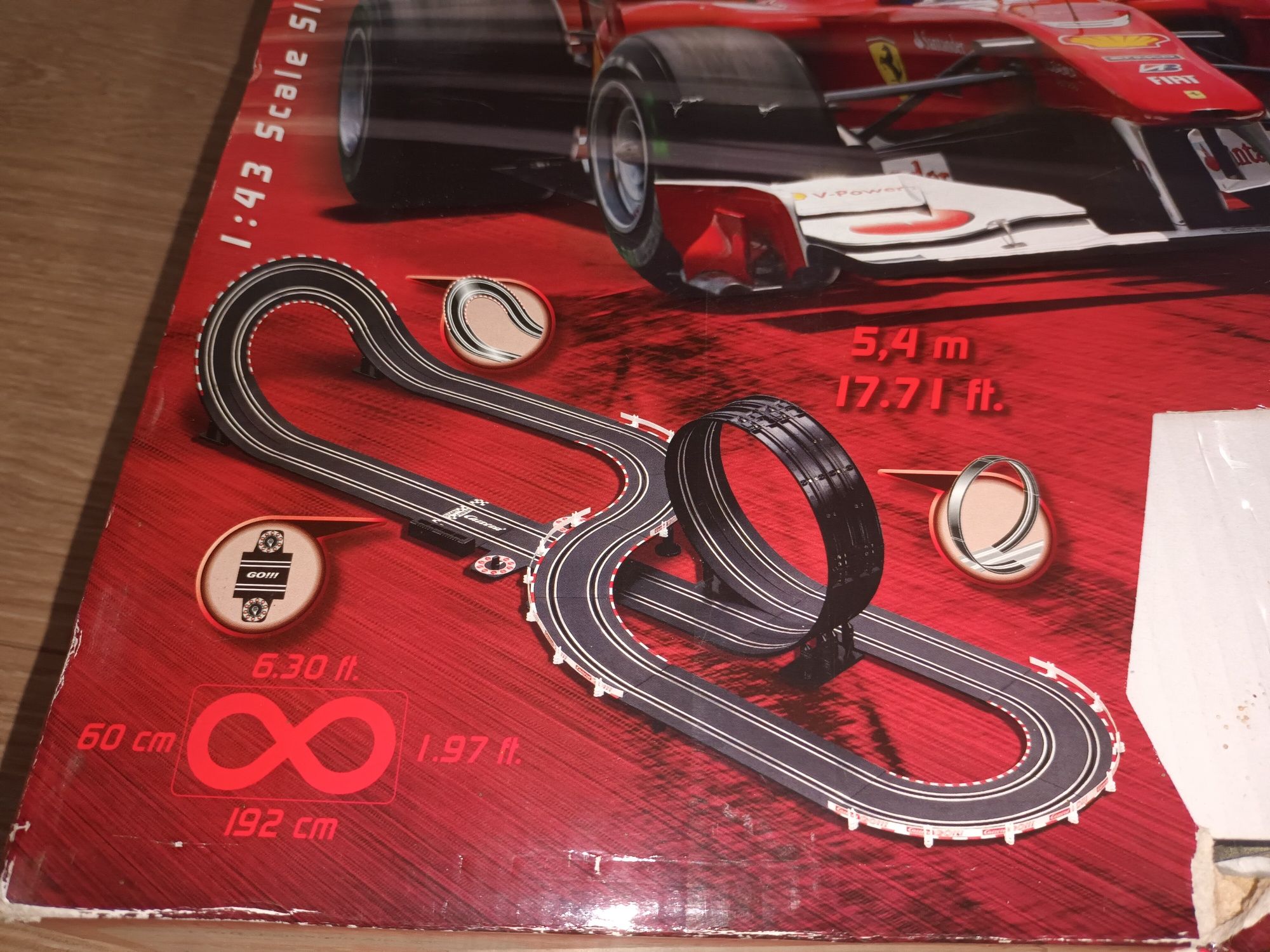 Ferrari Champions Carrera GO 62212 1:43 pista
