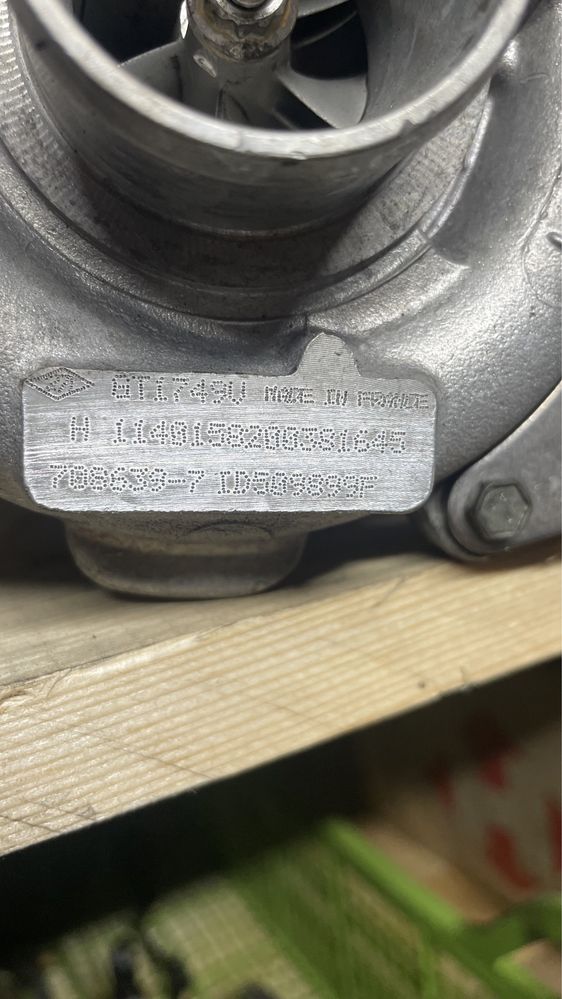 Турбіна 8200381645 Renault Laguna Scenic Nissan Volvo Mitsubishi