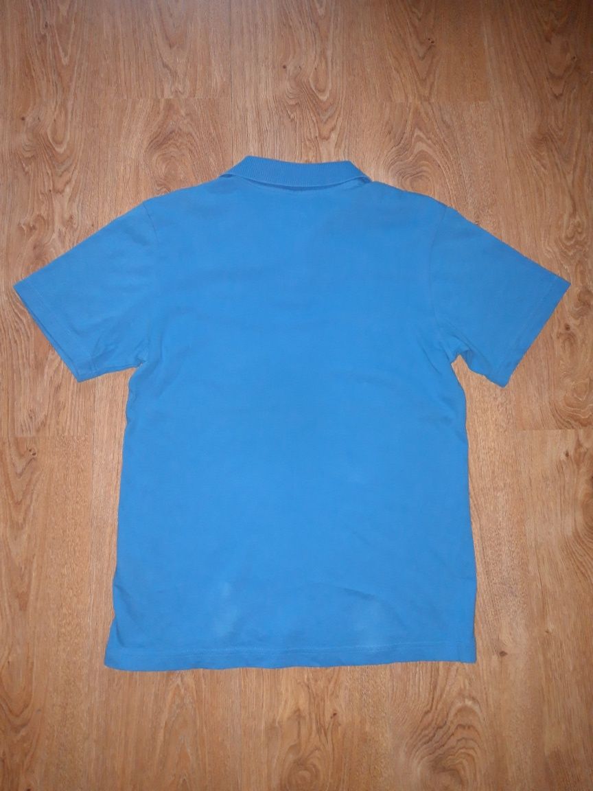 Niebieska, młodzieżowa koszulka polo Nike, rozm.XL