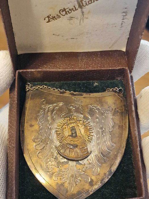 Ryngraf srebro Matka Boska Częstochowska.