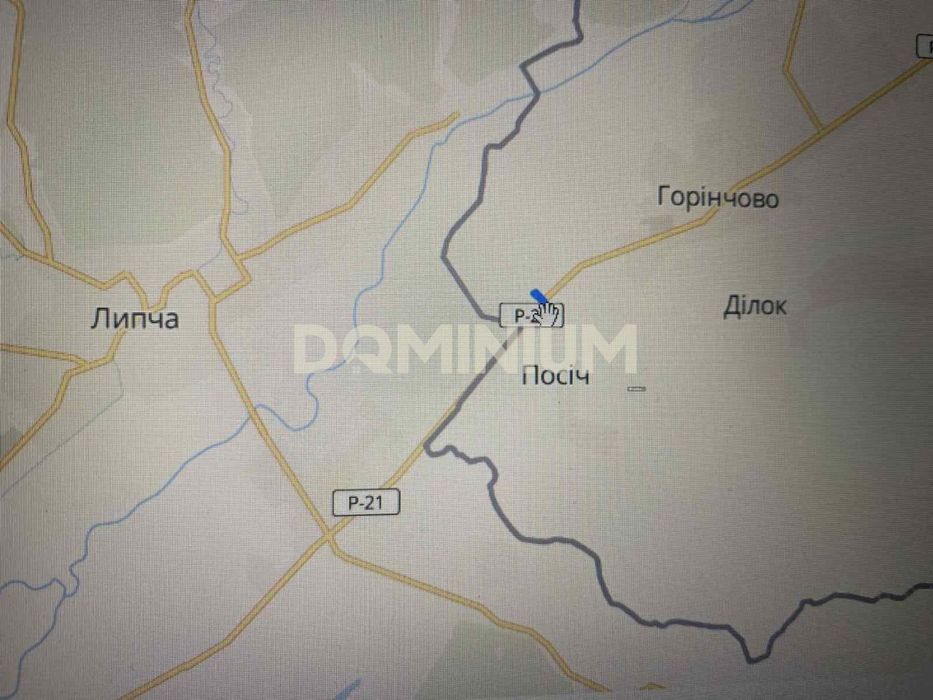 Продається земельна ділянка в с. Горінчево