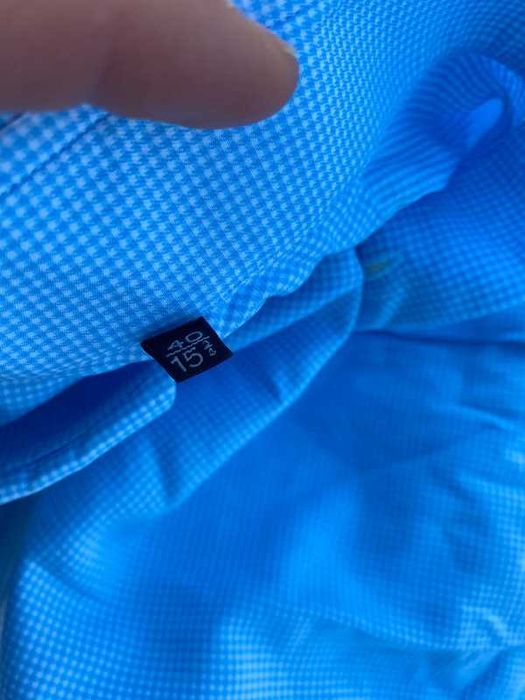 Koszula męska Ermenegildo Zegna Trofeo M/L krata premium fashion style