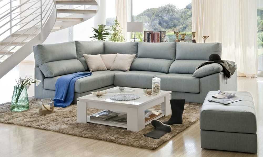 Sofá de canto com puff CHERRY - Preço 1299€