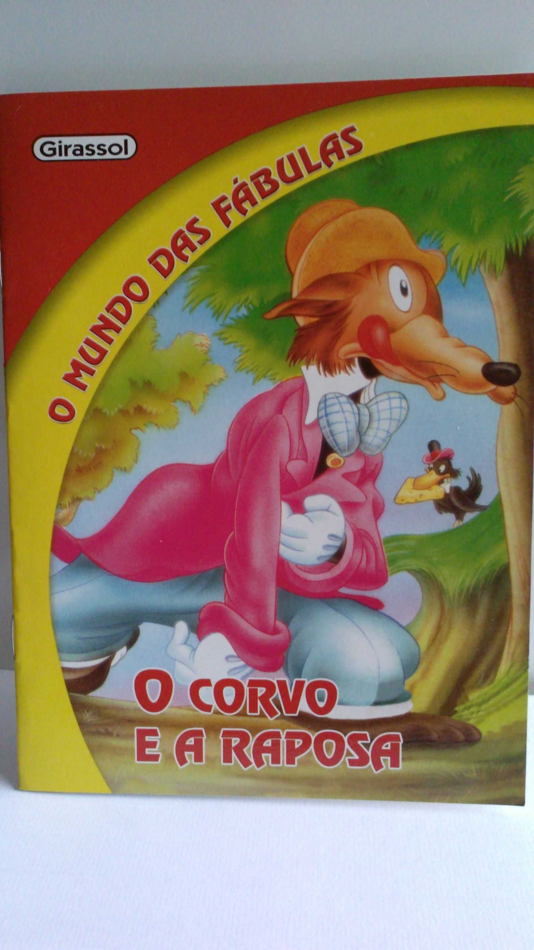 Livrinhos pequenos de fábulas de encantar