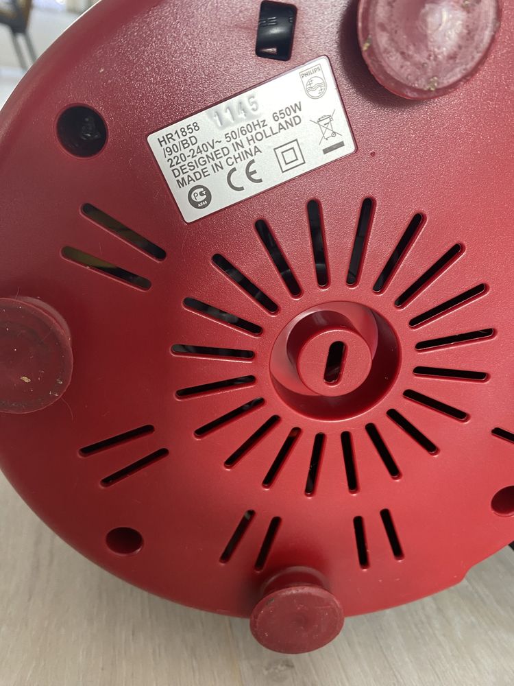 Sokowirówka PHILIPS HR1858/90/BD czarna sprawna