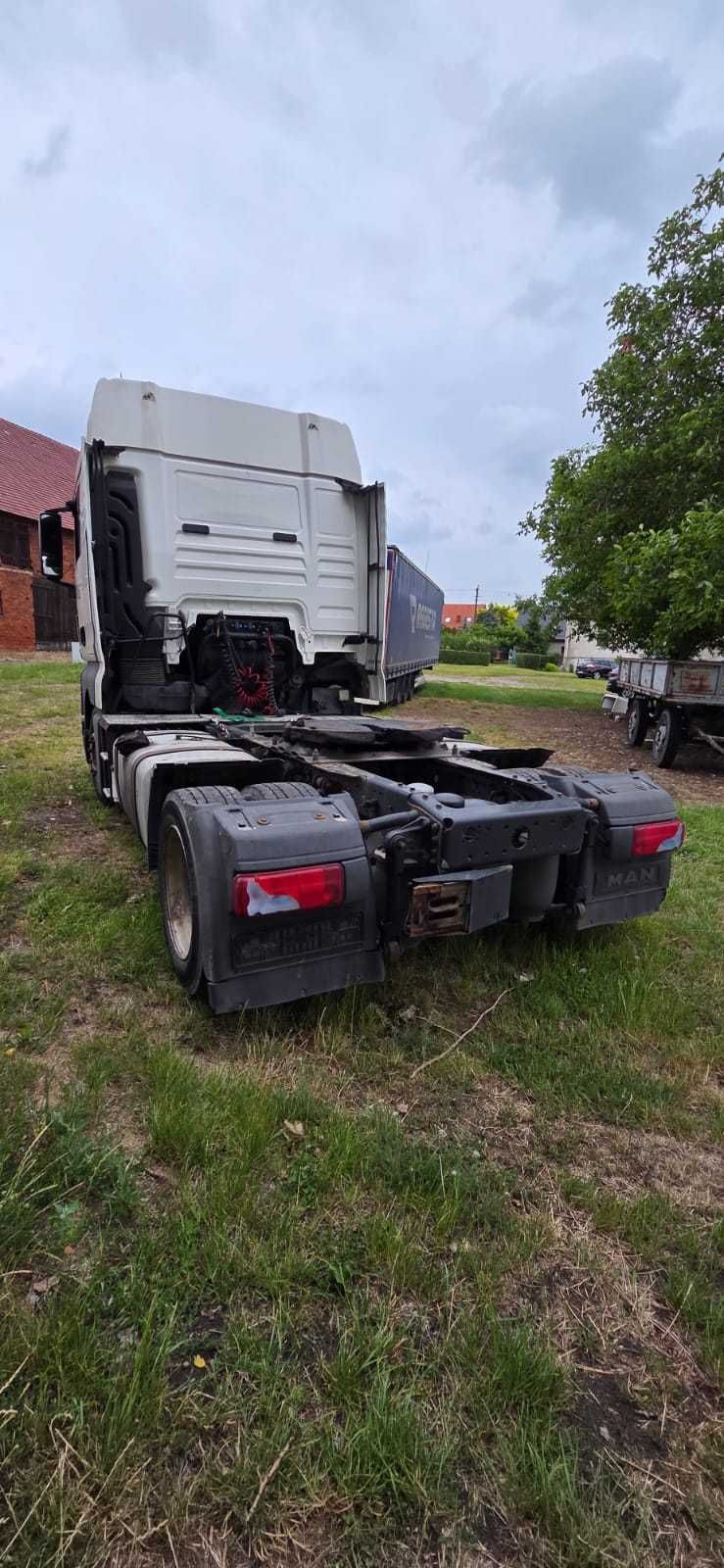 MAN TGX 18.440 LOW DECK na części. Uszkodzony silnik
