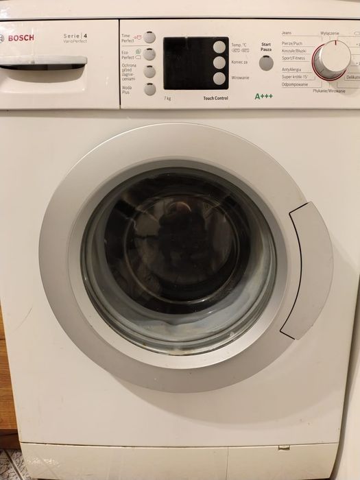 Pralka Bosch Serie 4 VarioPerfect – 7 kg, 1000 obr/min – sprawna