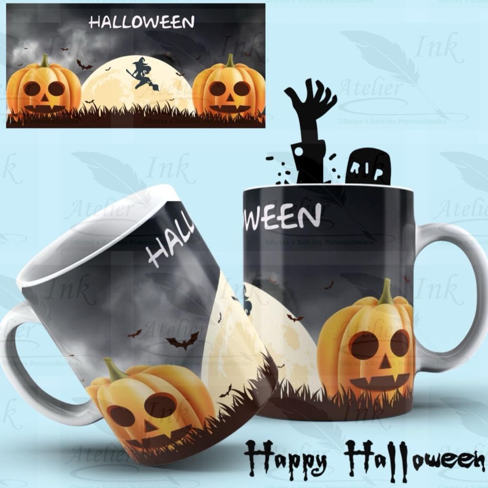 Canecas Personalizadas - Halloween