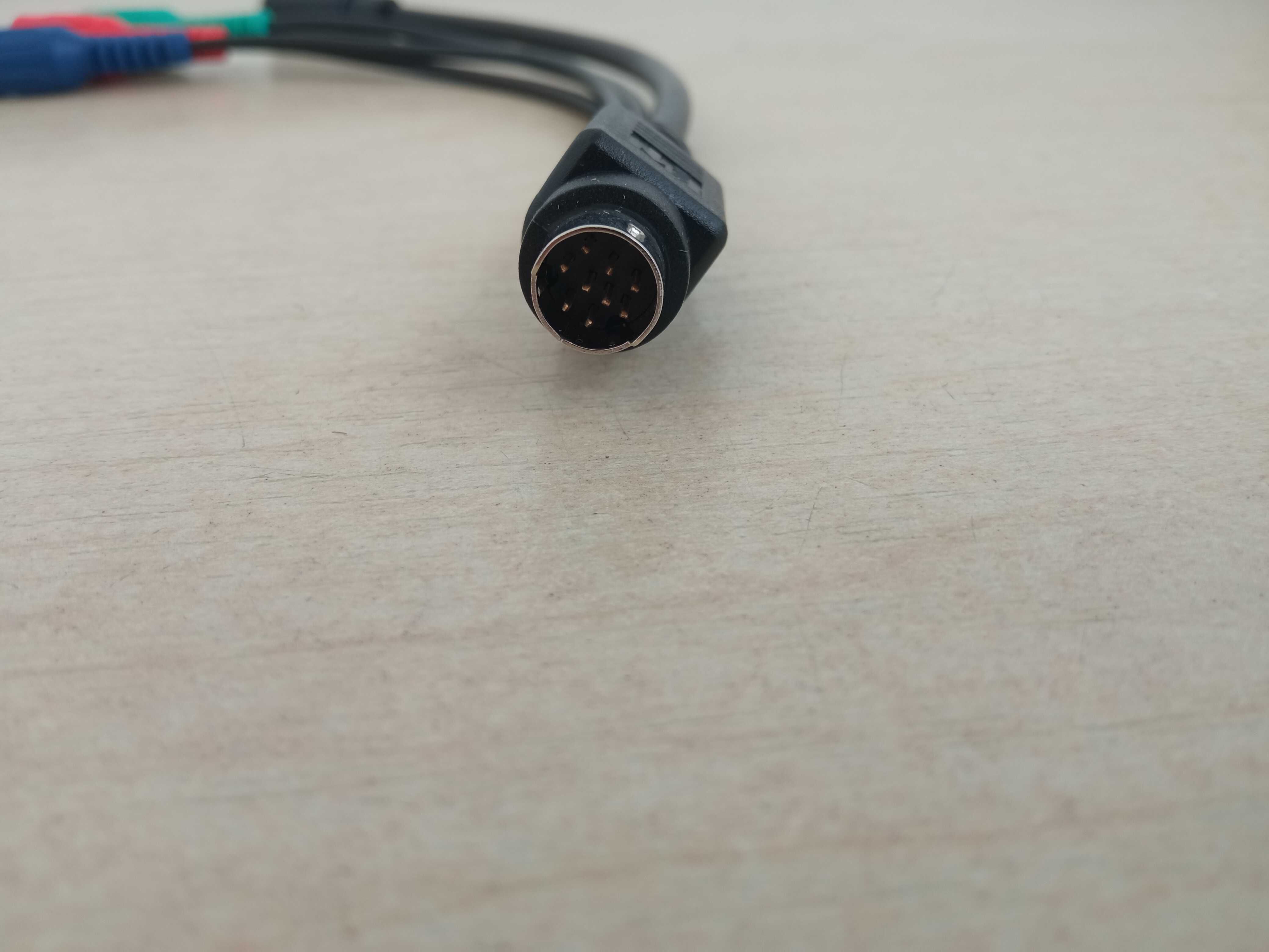 Адаптер перехідник S-video 9-pin to3RCA+S-vid out