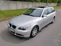 Przyzwoite BMW Seria 5 E61 2.5D 163KM 2005r. Automat Panorama