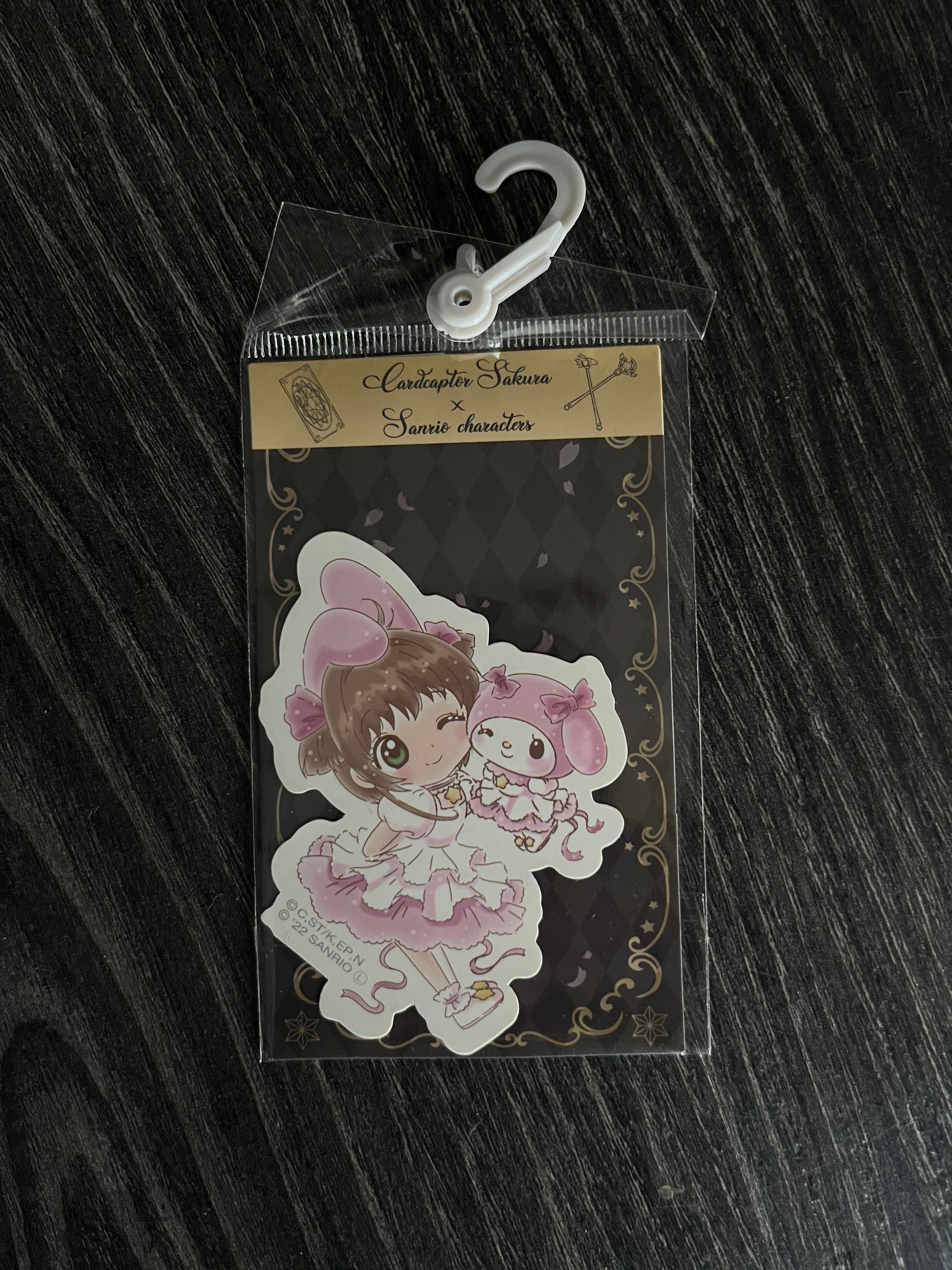 Cardcaptor Sakura x Sanrio My Melody Hello Kitty naklejka