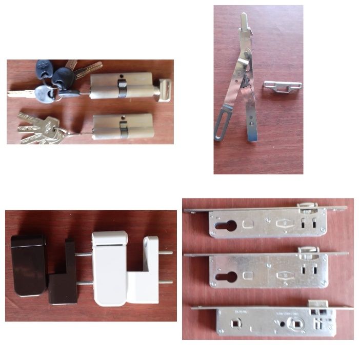 Фурнітура VORNE для ПВХ вікон та дверей(замки,ручки,петлі)