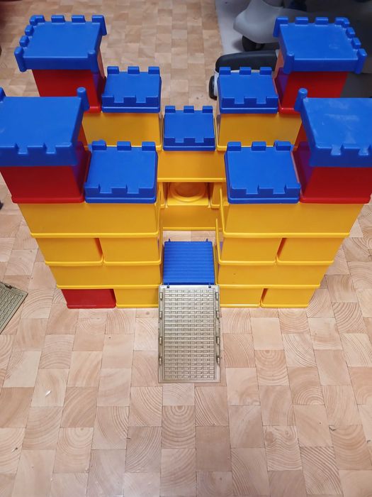 Конструктор із кубиків дитячий фортеця Юніка