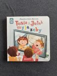 Tosia i Julek myją zęby