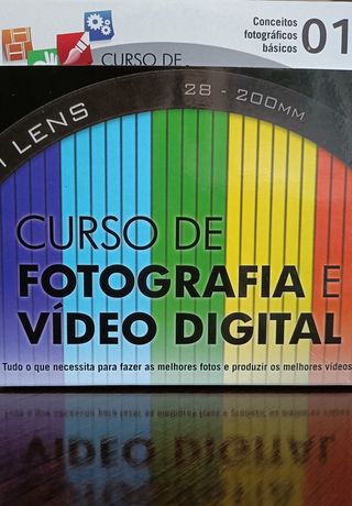 Curso completo de fotografia e vídeo digital