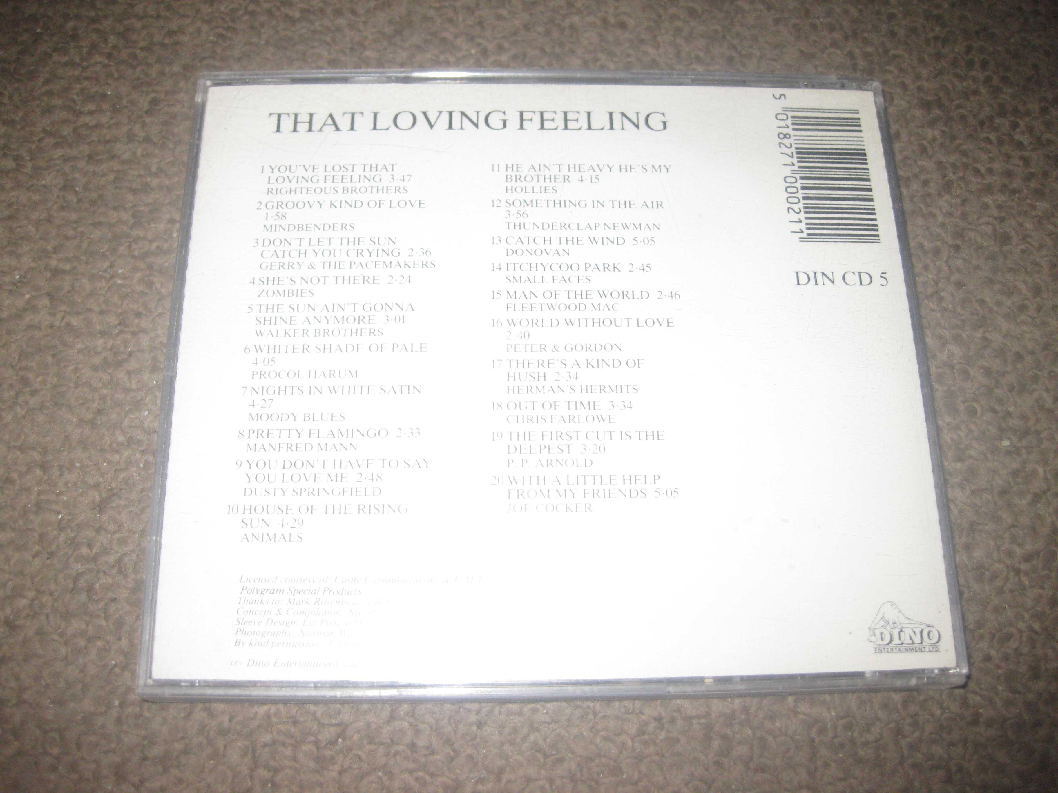 CD da Coletânea "That Loving Feeling"