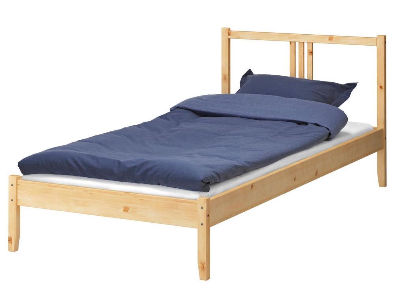 Cama solteira Pinho de
