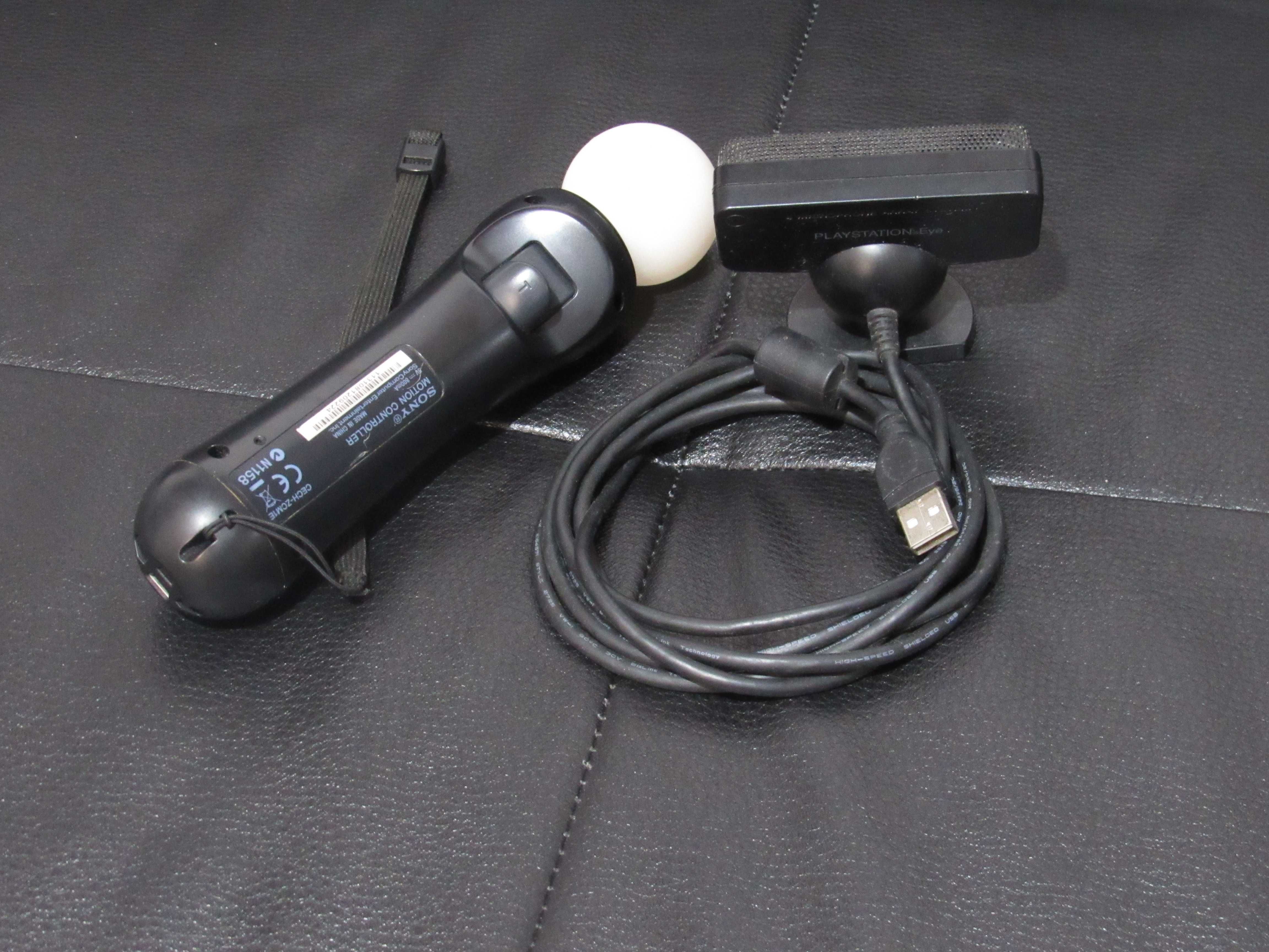 Comando Playstation Move e Câmera - Playstation 3