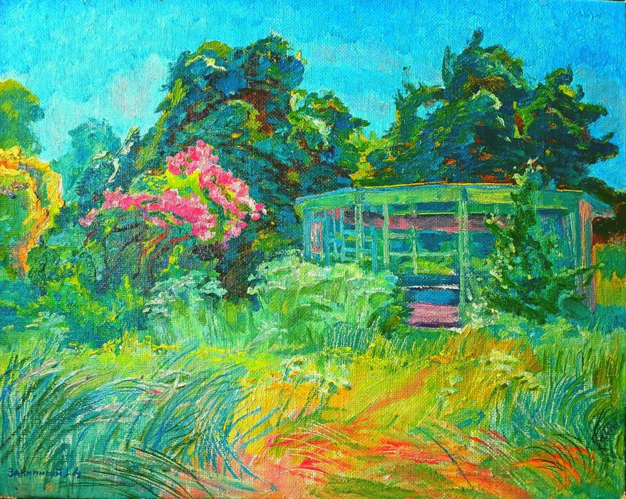 Картины масло. Серия Одесса парк "Победы" (бывший Ленина). Закипный В.