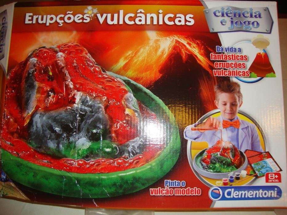 Jogo Erupçoes Vulcânicas (NOVO)