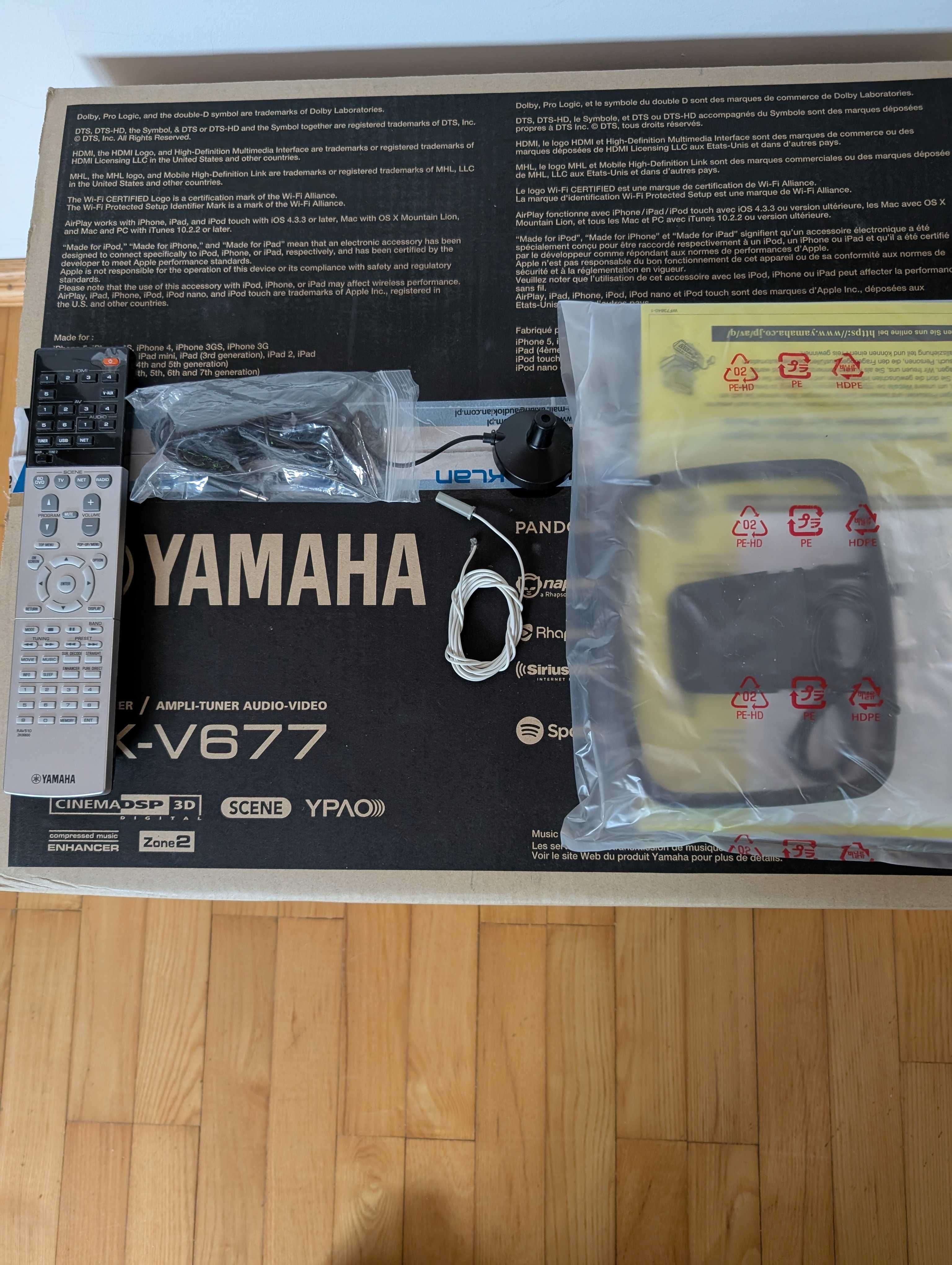 Amplituner Yamaha RX-V 677 - 7.2 kanałowy