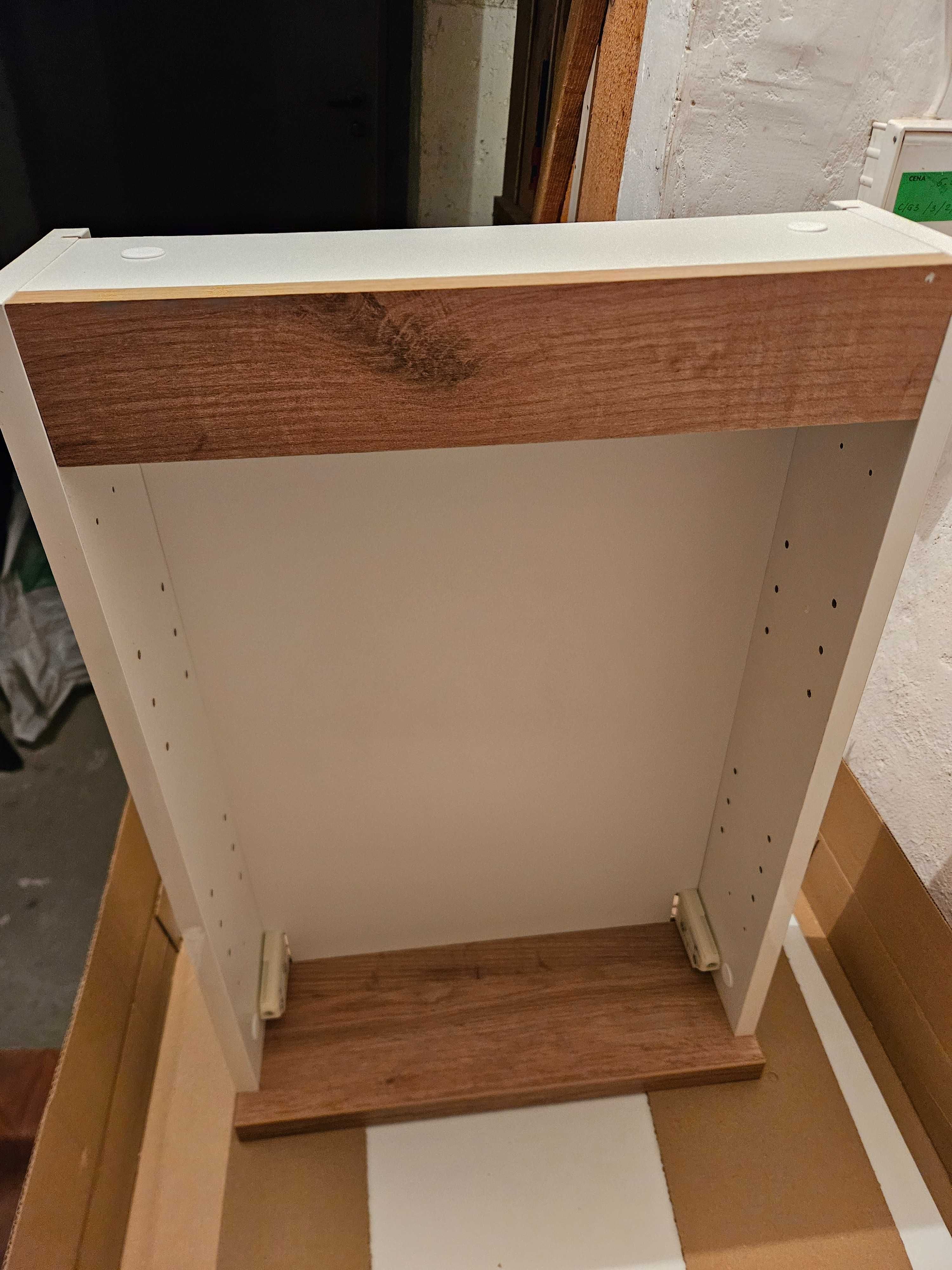 Szafka wisząca Space 40 cm biała / dąb