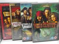 DVD film Piraci z karaibów 4 części