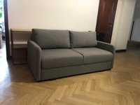 Nowa sofa rozkładana w tkaninie Easy Clean