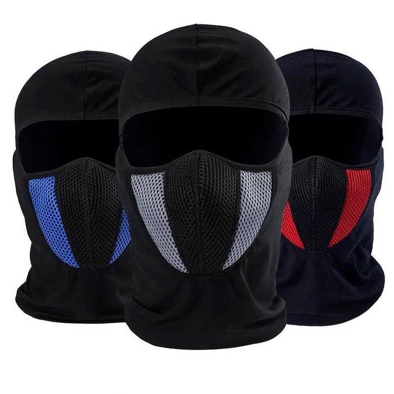 Balaclava multi-usos licra e algodão moto cafe racer scrambler