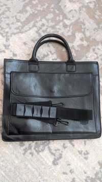 Шкіряний портфель Greca Leather