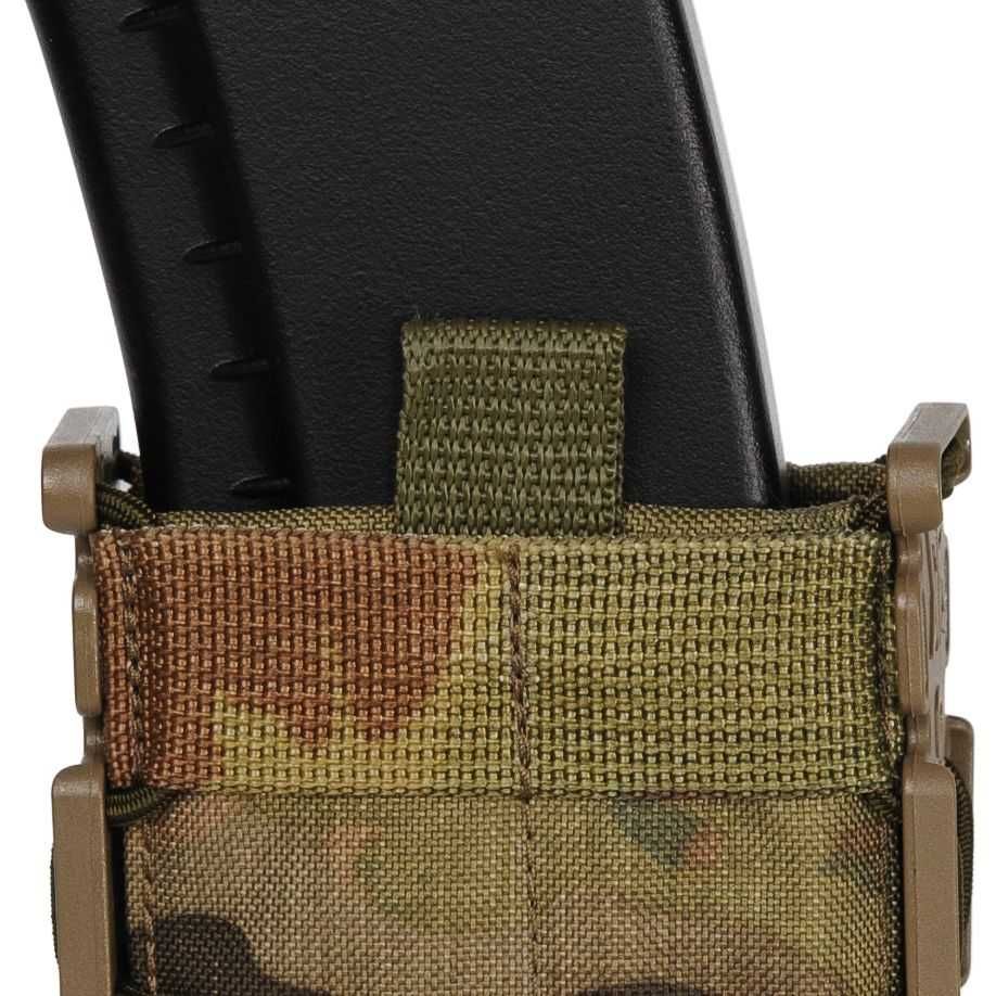 Підсумок для магазинів АК/AR пластиковий MOLLE Мультикам Жорсткий