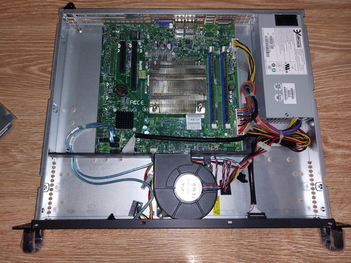 serwer supermicro 1U Xeon® E3-1231 v3 16GB DDR3 ECC