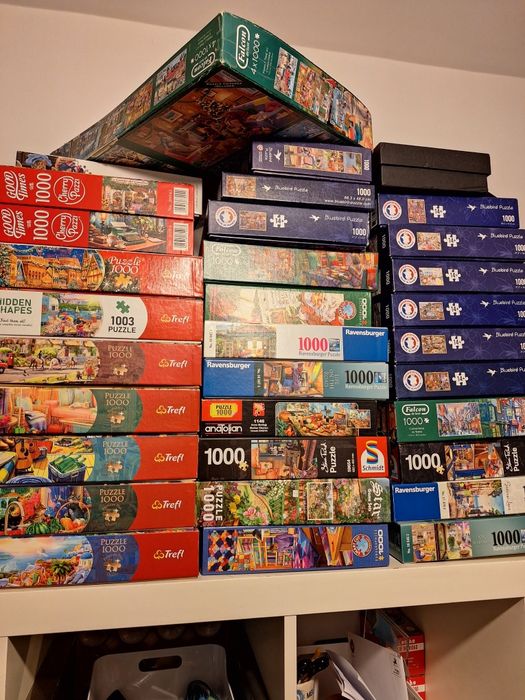 Puzzles 1000 peças