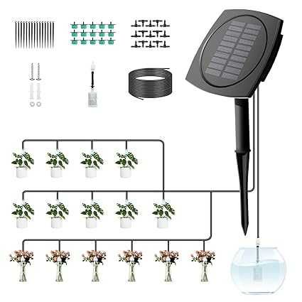 Automatyczny system nawadniania solarnego 15m 12 trybów balkon ogród