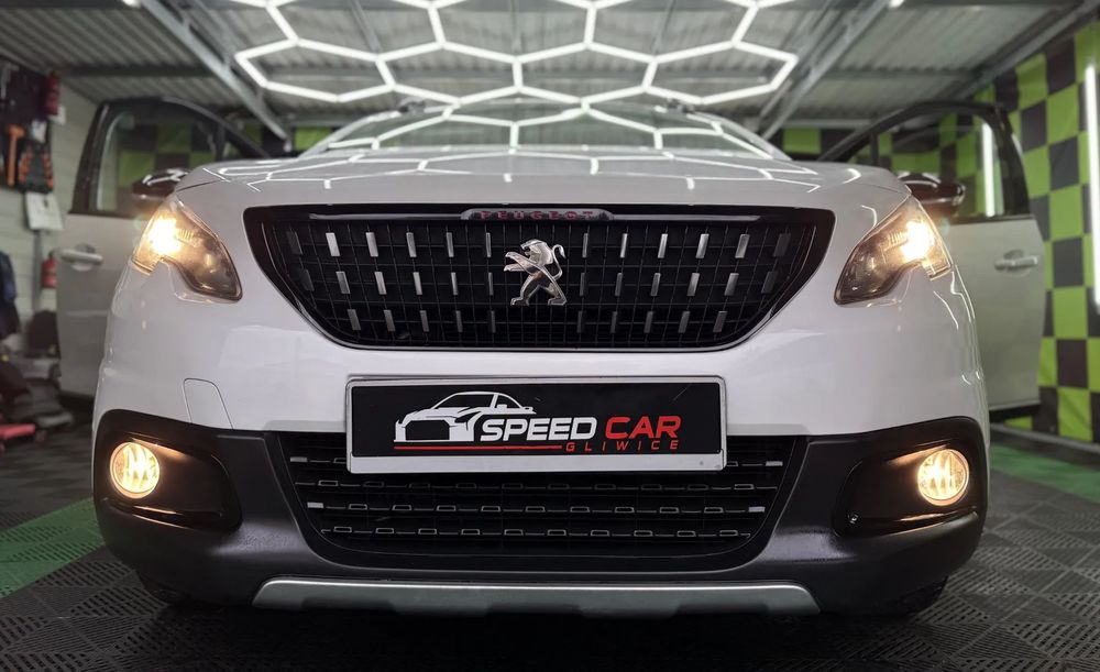 Peugeot 2008 GT-LINE FULL OPCJA Skóra Navi Ledy Kubełki Kamera 17' Biała Perła !