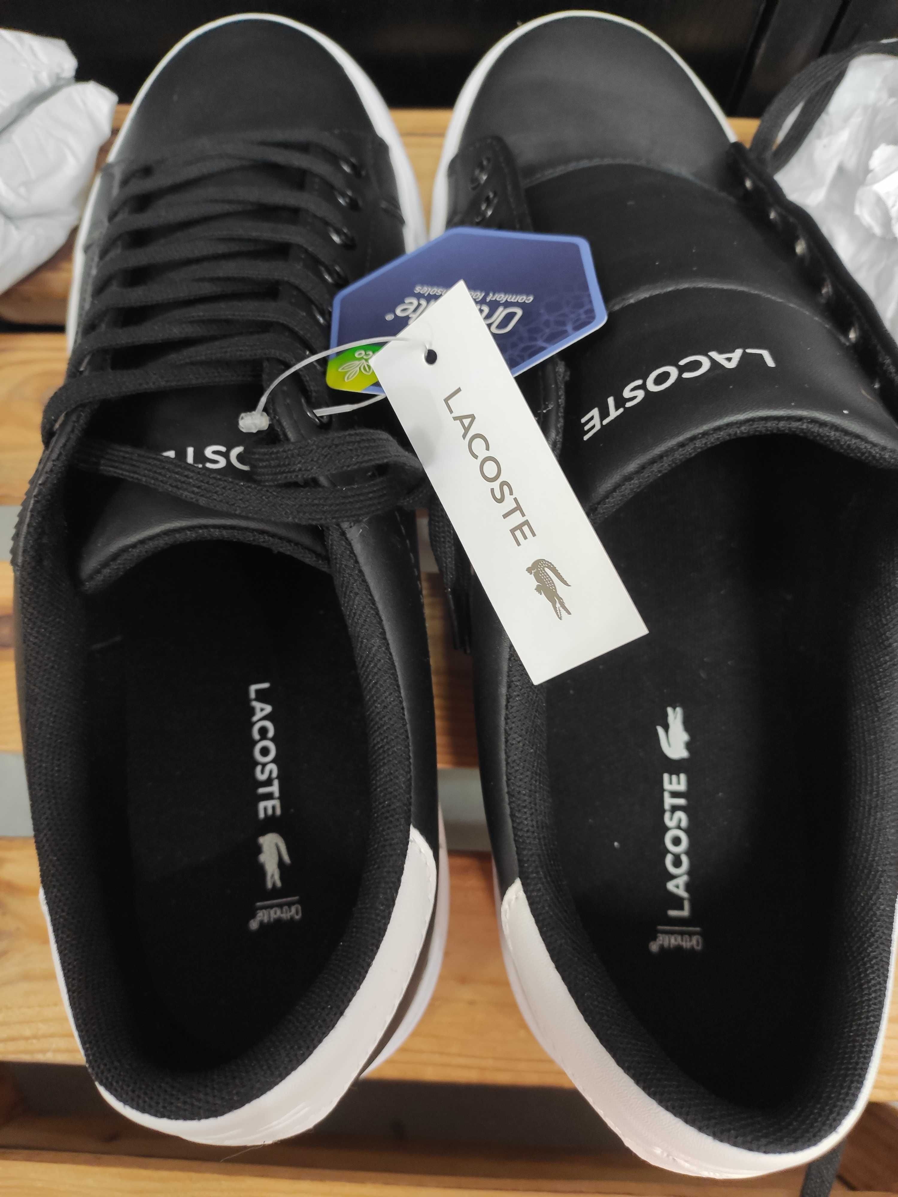 Buty Lacoste Lerond Plus Rozmiar 44 Cma Blk/Wht