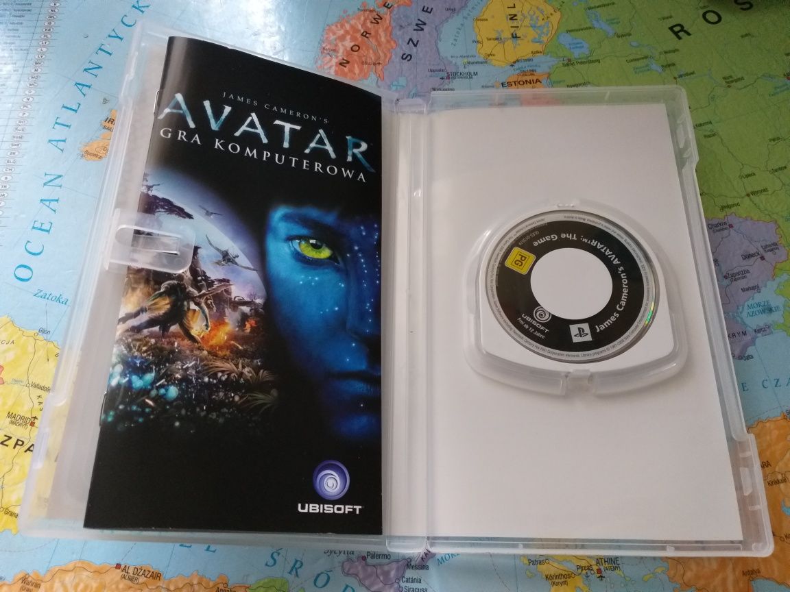 Gra Sony psp james cameron's Avatar gra komputerowa