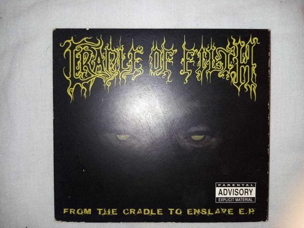 Cd Cradle of filth - from the cradle to enlaved cd black metal