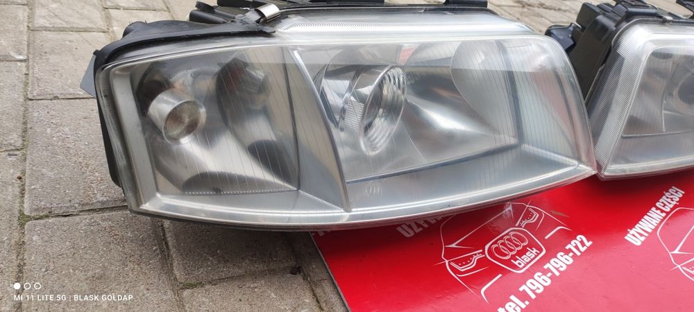 Lampa Lampy Przód XENON Audi S6 4.2 Q Blask Gołdap
