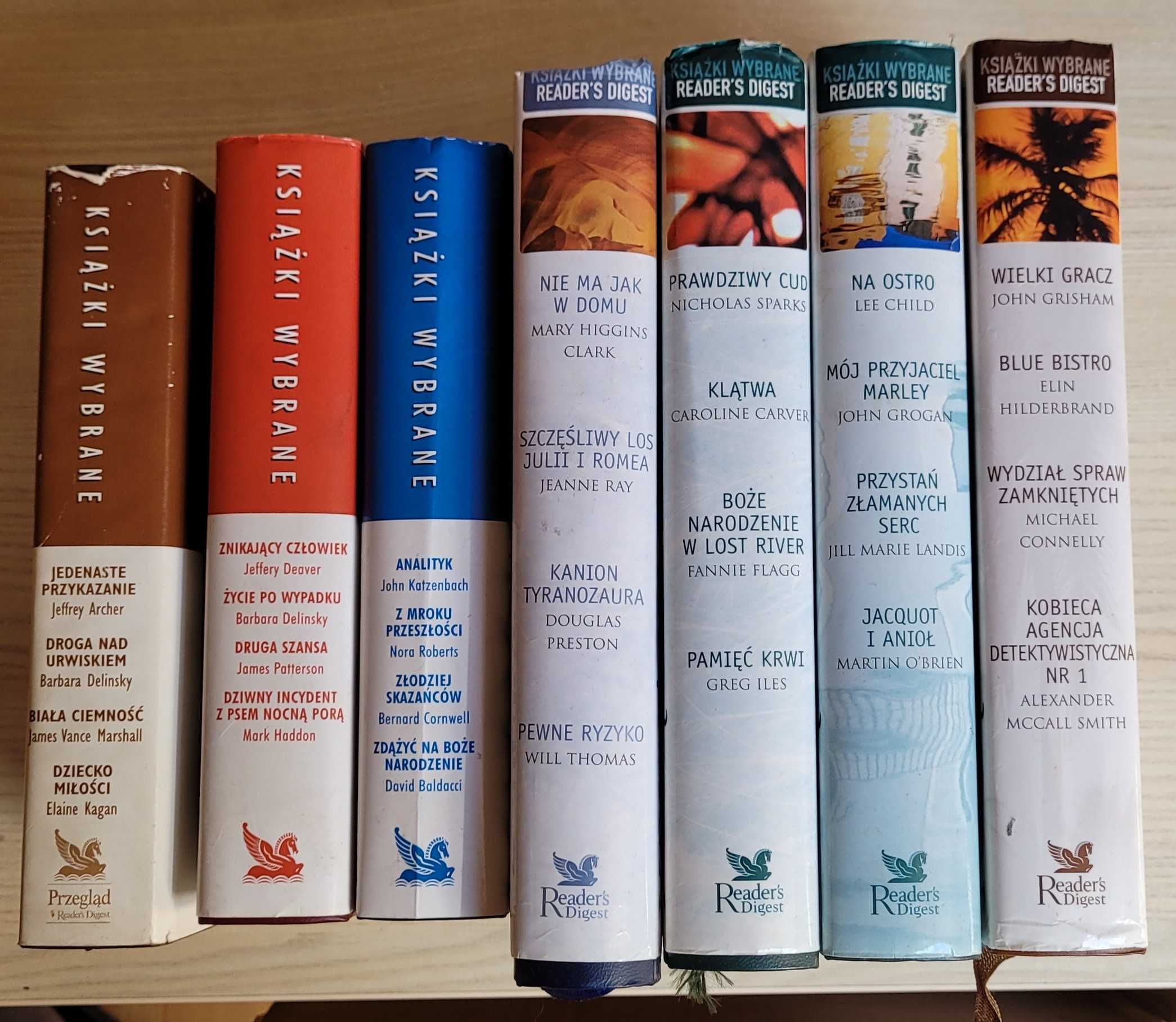 Książki Wybrane  - Przegląd Reader's Digest (całość 7 książek)