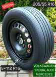 Запаска R16 5x112 Mercedes VOLKSWAGEN VW Skoda Audi докатка