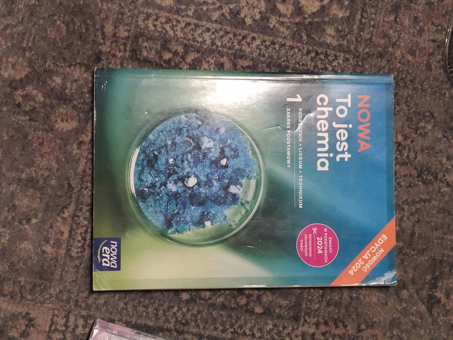 Książka Chemia kl.1 Nowa Era Poziom Podstawowy