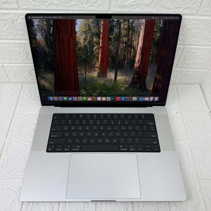 №2667	MK1E3	MacBook Pro 16 	Silver	M1 pro	16/512