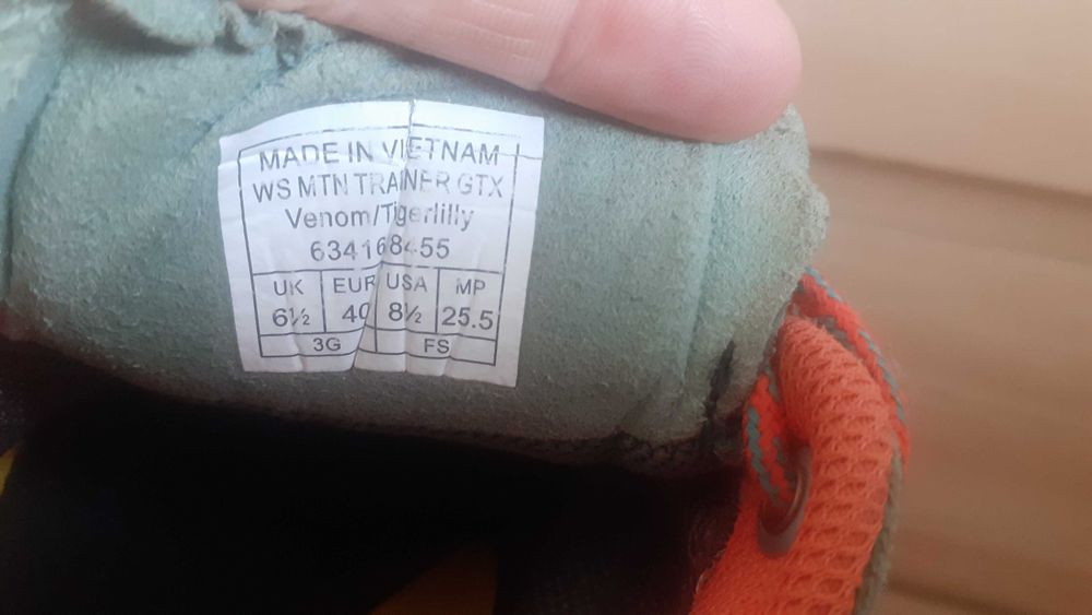 piękne damskie buty trekkingowe ze skóry Salewa R 40