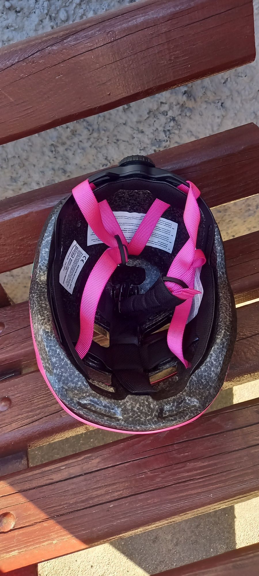 Kask dziecięcy różowy