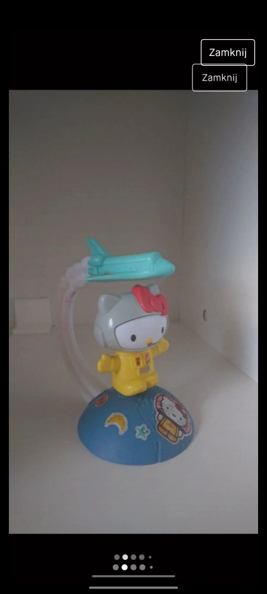 Figurka hello kitty astronautka Mc Donalds 2016